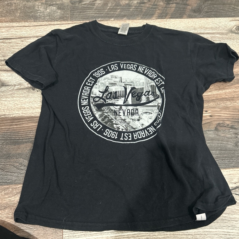 Gildan Black Graphic Tee